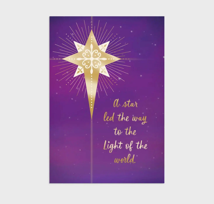 Light of the World - 18 Christmas Boxed Cards, KJV