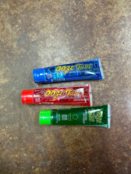 Ooze Tubes Liquid Candy  - 3 Flavors
