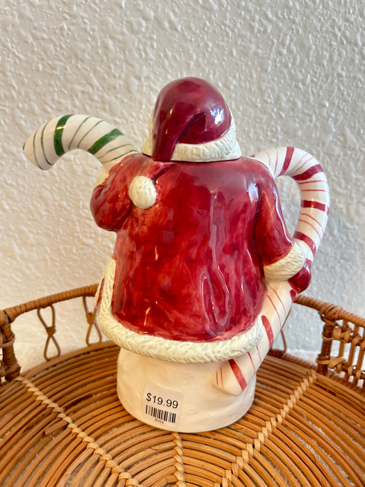 Vintage Kris Kringle Jingle Pitcher with Working Music Box