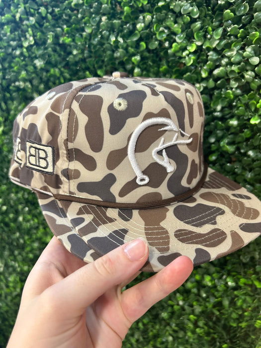 Embroidered Classic White Duck Face Hats - 4 Styles Available!