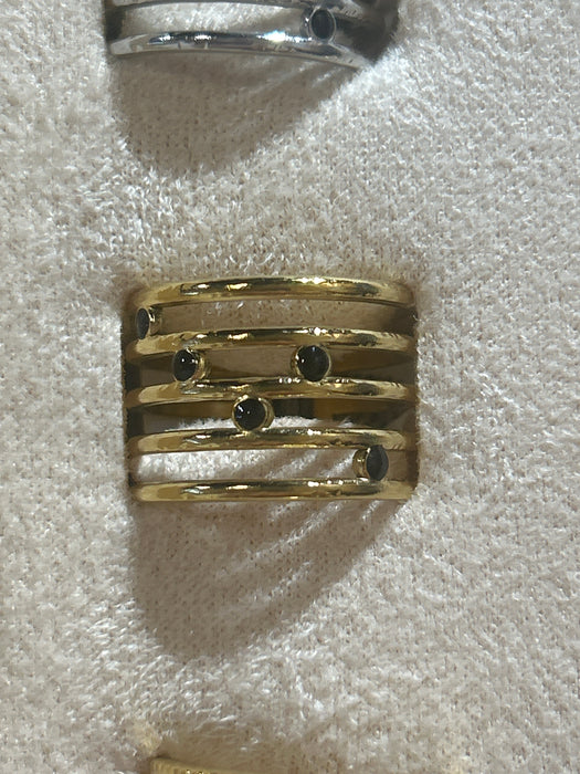 Waterproof Adjustable Rings.  Gold & Silver - 36 Styles Available!