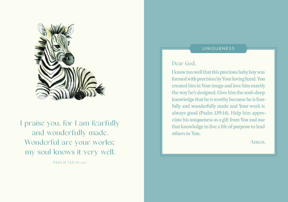 Prayers for My Baby Boy: Hardcover / English