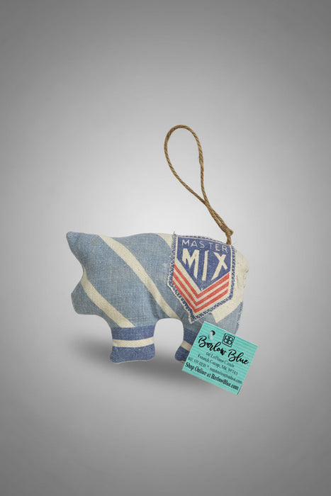 Miniature Hand Sewn Hog's.  Made from Fun Fabric or Vintage Feed Sacks.