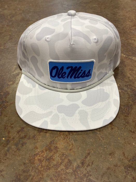 Ole Miss Script Patch Hat Sneaux Rope