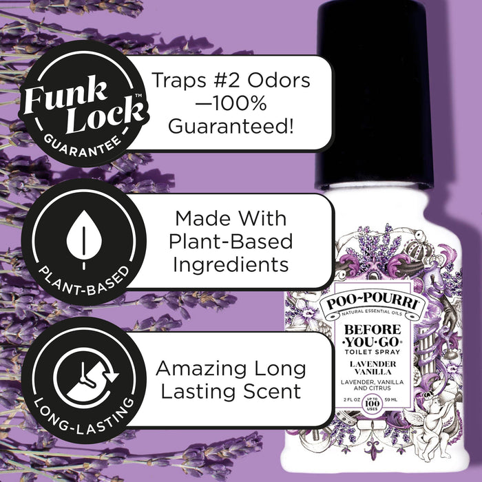 Poo~Pourri Lavender Vanilla 2oz