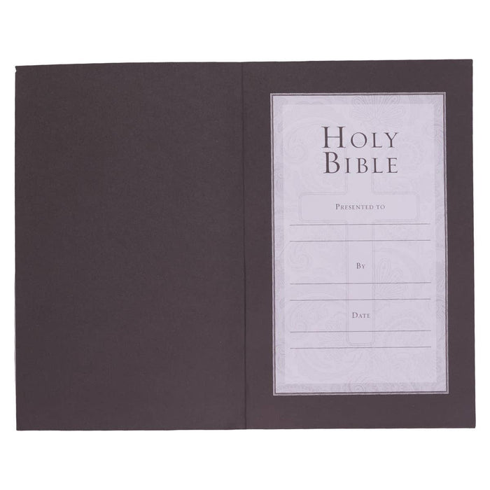 KJV Bible Gift & Award Faux Leather, Black