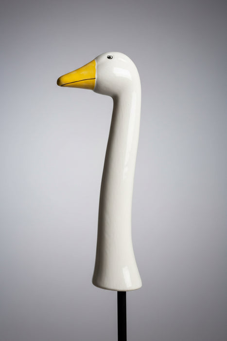 13" Large Garden Goose- Dowel Rod Included!