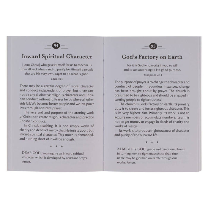Mini Devotions The Power of Prayer Softcover