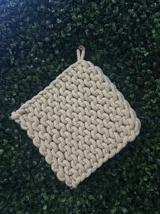 Cotton Crocheted Pot Holders - 10 Colors!
