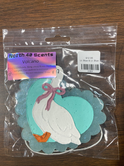 Goose with a Heart Freshie: Volcano