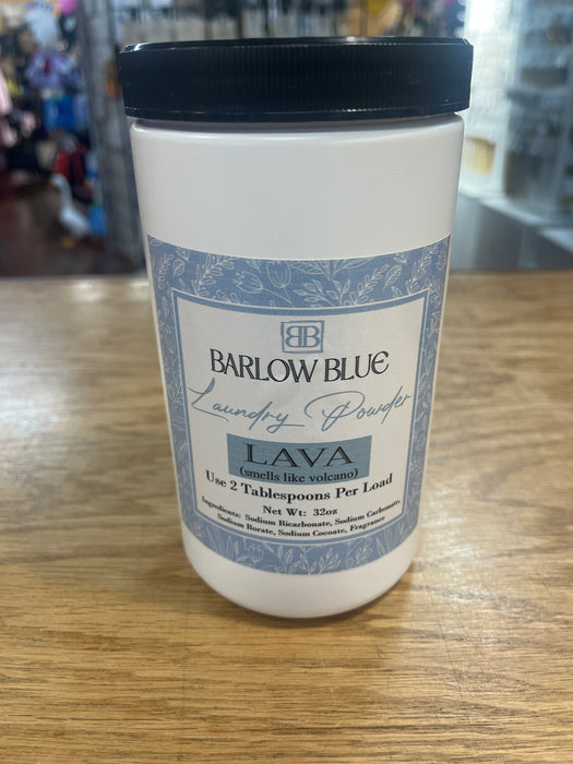 Barlow Blue Laundry Powder Detergent - Multiple Scents.  Available in 16oz & 32oz