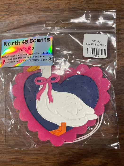 Goose with a Heart Freshie: Volcano