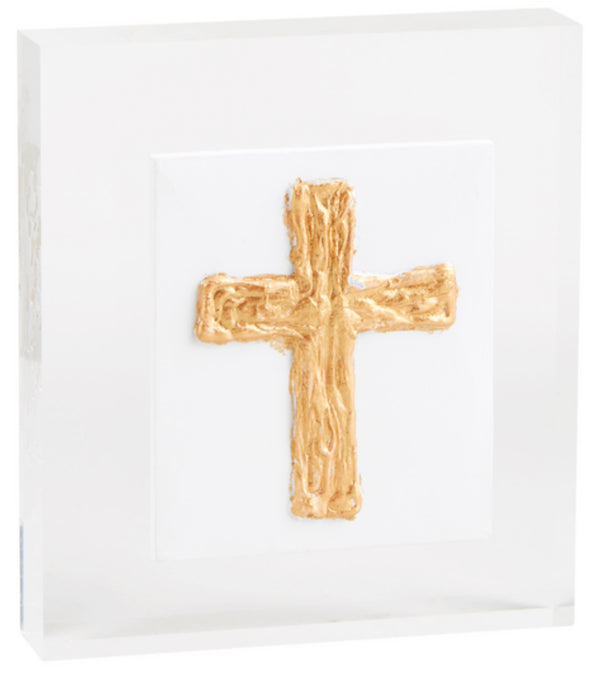 Small Cross Acrylic Plaque