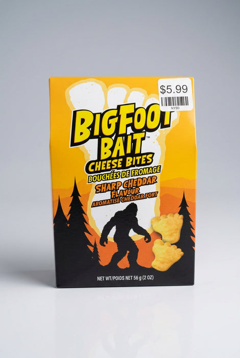 2oz Bigfoot Bait Cheese Bites- Sharp Cheddar Flavor