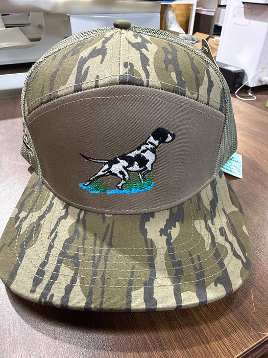Embroidered Spotted Pointer Dog Hats-3 Styles Available!