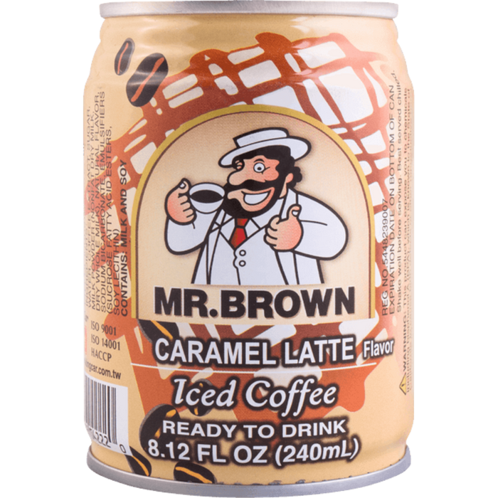 Mr. Brown Caramel Latte Iced Coffee