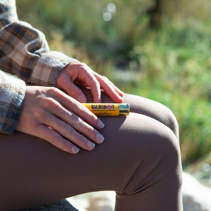 Classic Beeswax Lip Balm in a Bullet