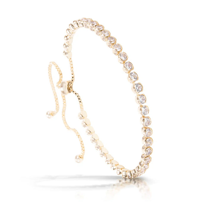 Bezel Adjustable Bracelet