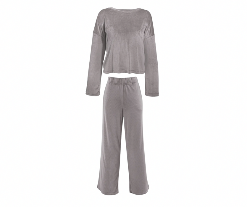 Luxe Long Sleeve Pajamas (REG/PLUS) - 3 Colors!