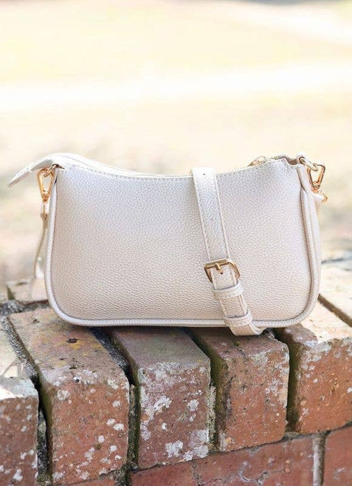 Joan Crossbody Pearl Purse by Caroline Hill