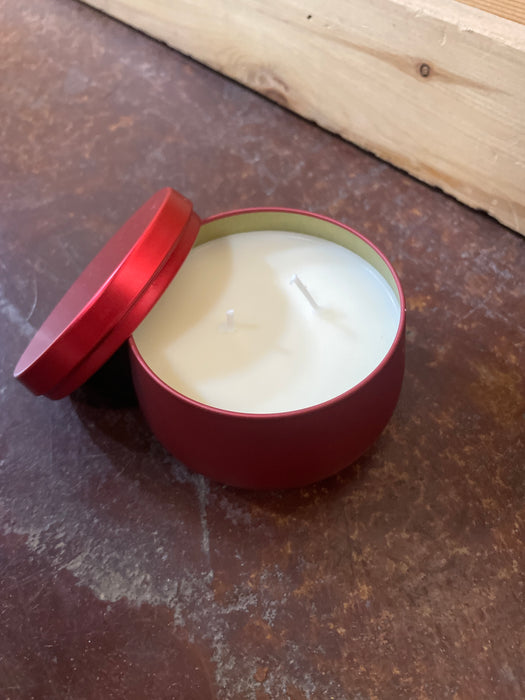 Christmas Cheer Tin Candles (4.5oz)