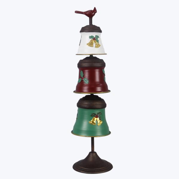 Metal Tabletop Christmas Bells