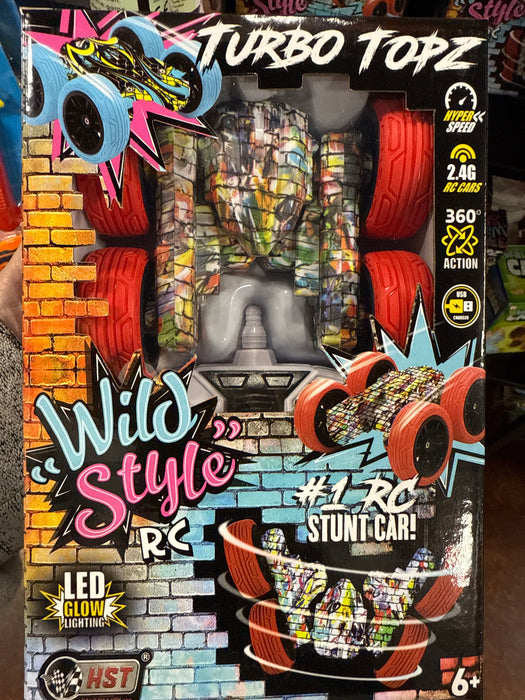 Turbo Topz Wild Style Remote Control Stunt Car