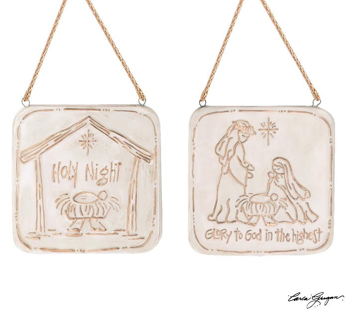 Christ Was Born Ornaments - 2 Styles!