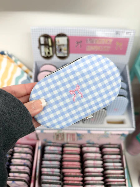 Gingham Sewing Kit by Simply Southern.
