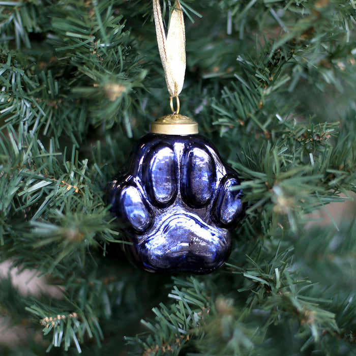 Paw Print Ornament - 2 Colors!