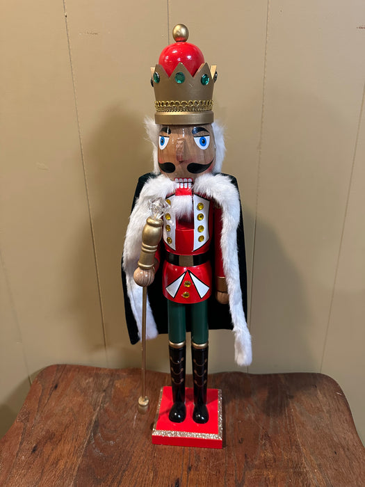 24” Tall Nutcracker King.  Perfect for Your Christmas Decor