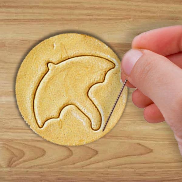 KGAME Dalgona Cookie Tin (2 Cookies) .  As Seen on Squid Games