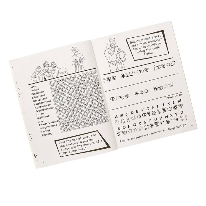 Kid Book Super Heroes Activity Book Softcover