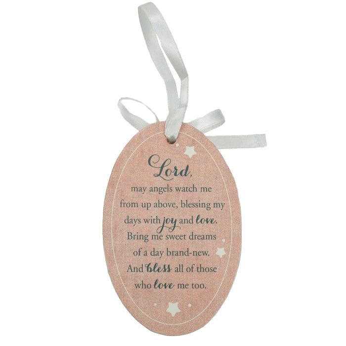 Praying Child Crib Ornament- Girl