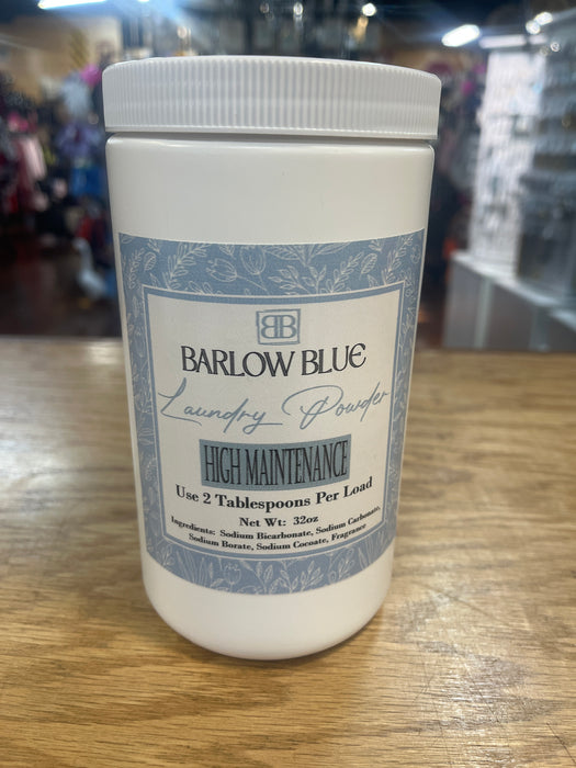 Barlow Blue Laundry Powder Detergent - Multiple Scents.  Available in 16oz & 32oz