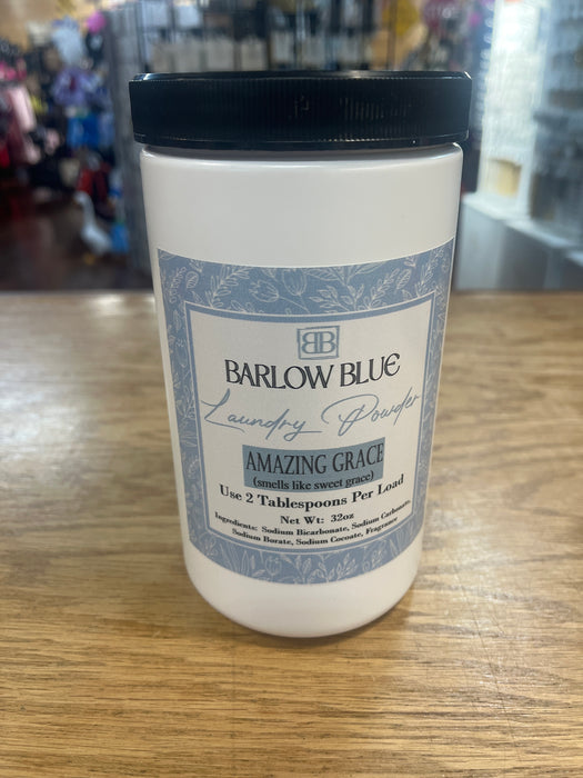 Barlow Blue Laundry Powder Detergent - Multiple Scents.  Available in 16oz & 32oz
