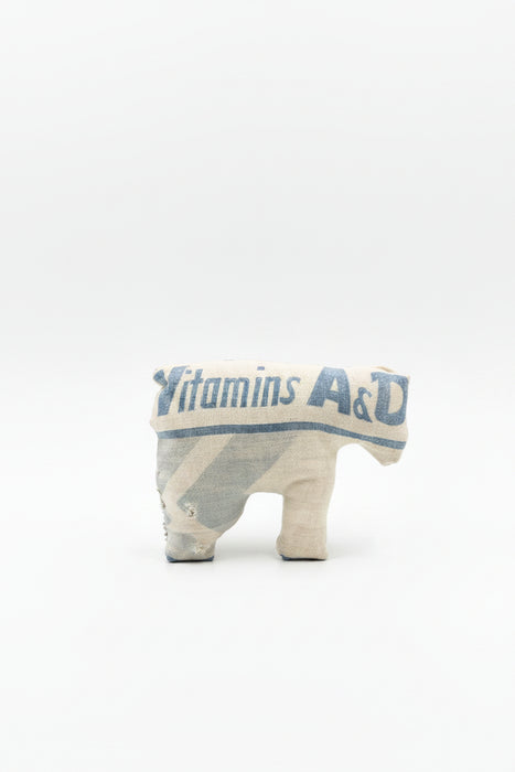 Miniature Hand Sewn Cows.  Made from Fun Fabric or Vintage Feed Sacks.