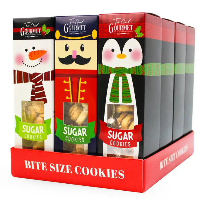 Holiday Character Sugar Cookies- 3 Styles to Choose From