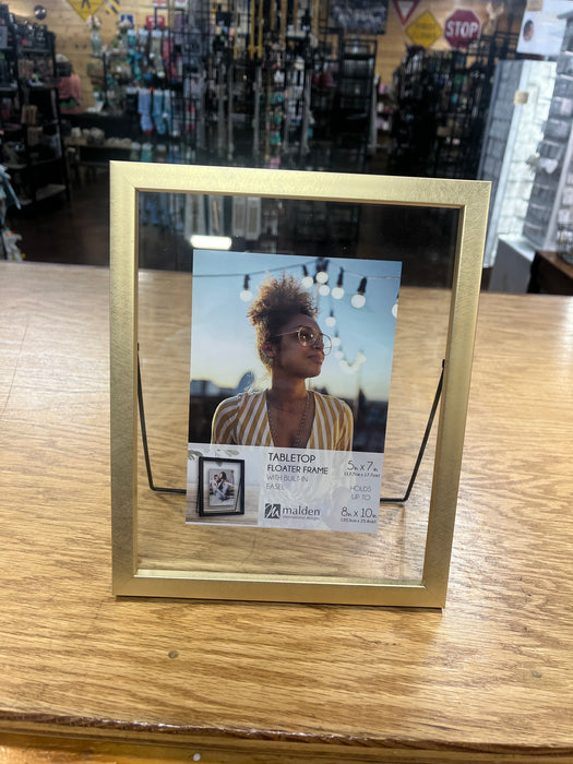 Gold Tabletop Float Frames- Available in 2 Styles!