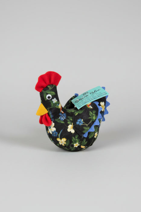 Miniature Hand Sewn Chickens .  Made from Fun Fabric or Vintage Feed Sacks.