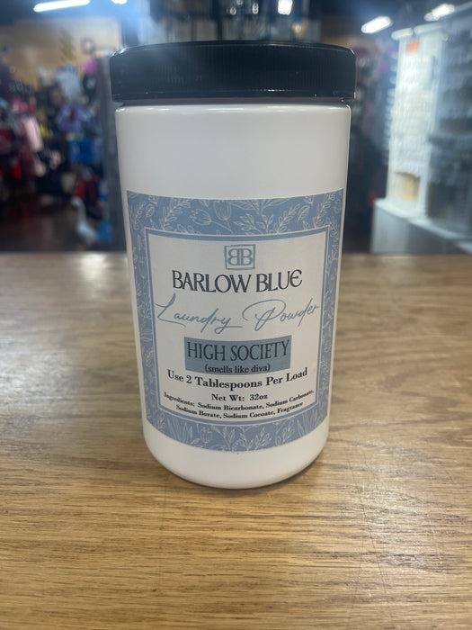 Barlow Blue Laundry Powder Detergent - Multiple Scents.  Available in 16oz & 32oz