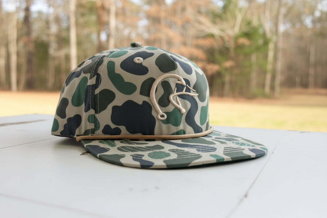 Embroidered Duck Head with Antler & Hook Hats - Multiple Styles Available!