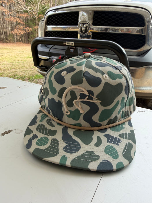 Embroidered Duck Head with Antler & Hook Hats - Multiple Styles Available!