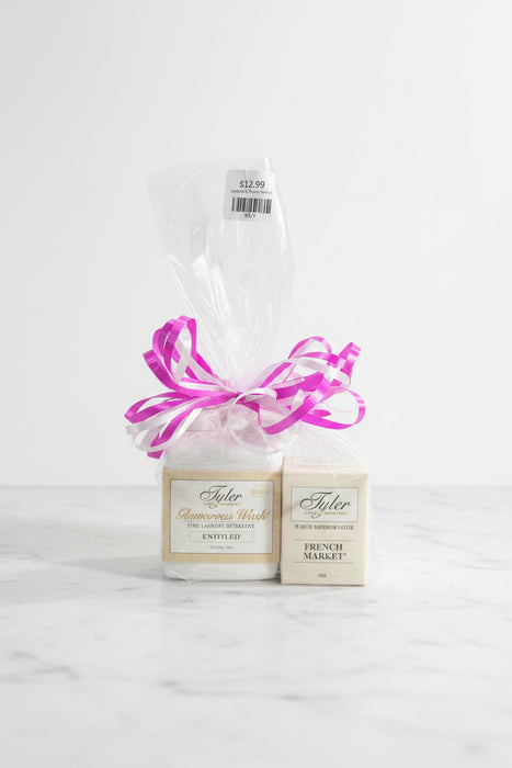 Tyler Gift Set including 15 Hour Votive Candle & A 112g Laundry Detergent