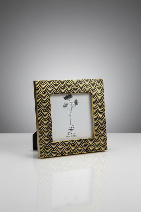 Bronze Swirl 3x3 Picture Frame