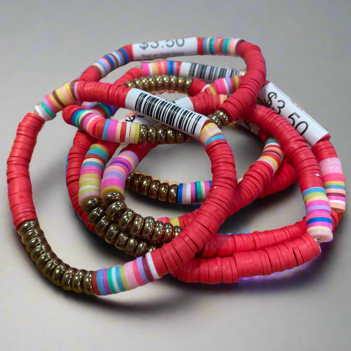 Heishi Bead Bracelets