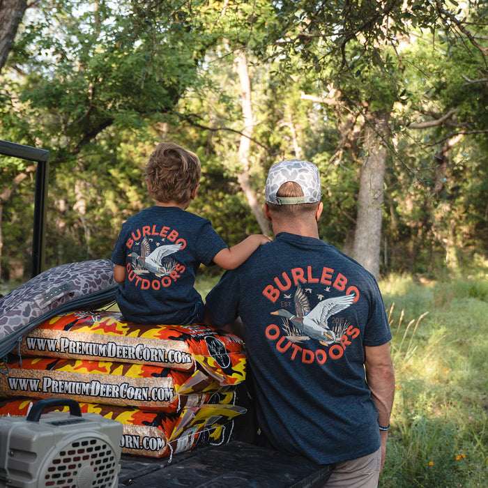 Burlebo Old School Duck Hunt Men’s Tee- Available in 2 Colors!