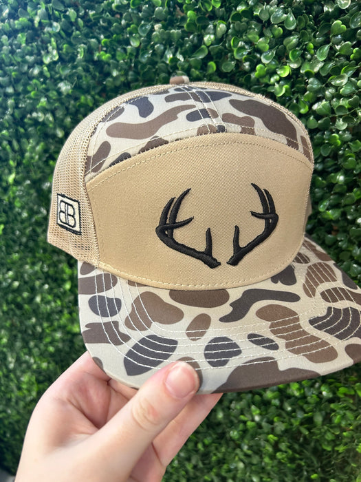 Embroidered Deer Antler Hats - 4 Styles Available!