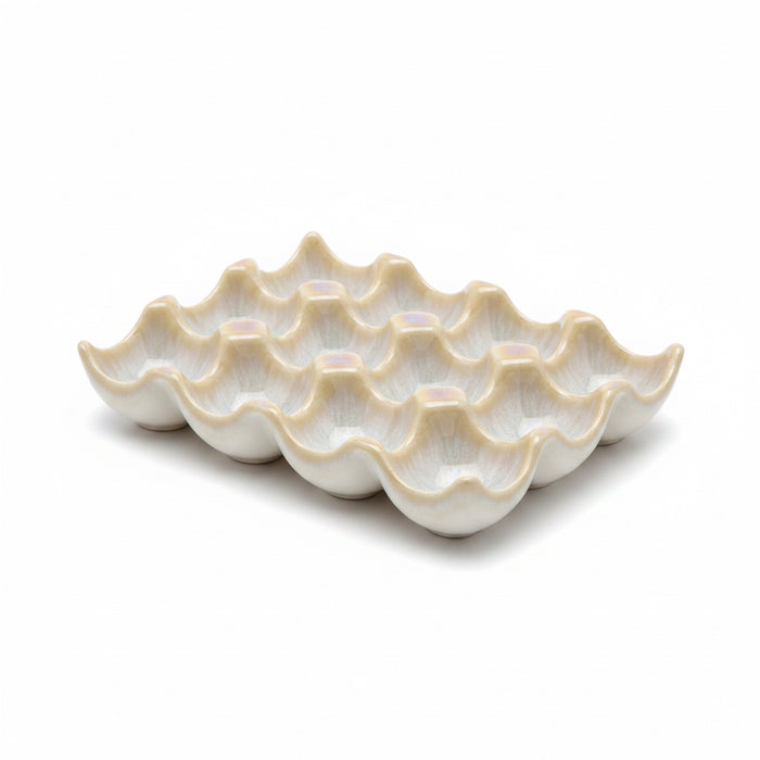 12 Slot Ceramic Egg Crate