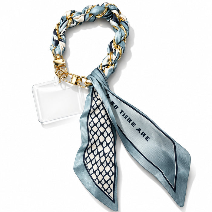 Wristlet Phone Holder, Keychain, & Bag Scarf
